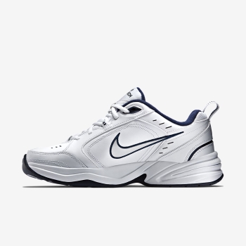 Nike Air Monarch IV - Sneakers - Hvide/Metal Sølv | DK-69545